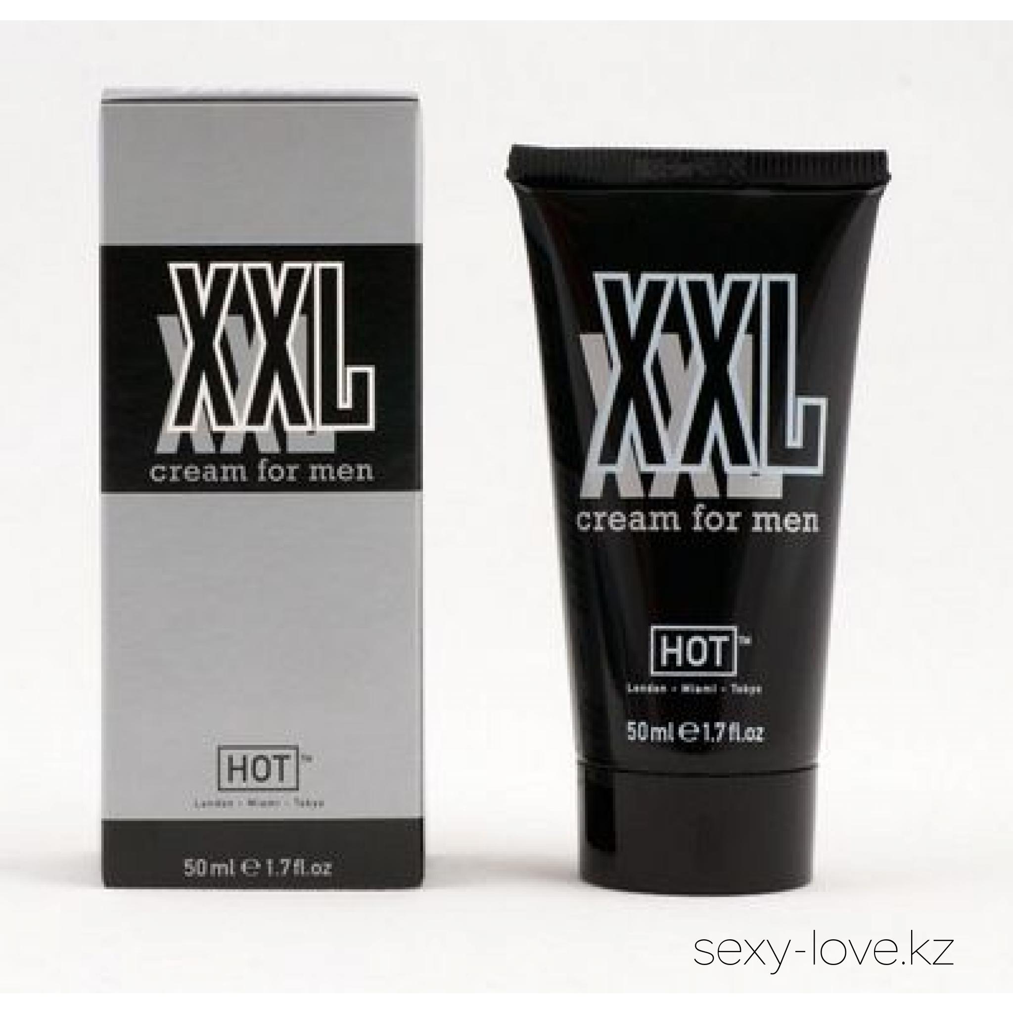 Крем XXL для мужчин 50 мл, 
	Крем глубокого проникновения для мужчин «Hot XXL». Экстраинтенсивное действие экстракта гинкго и санчи обостряет чувствительность и позволяет мгновенно прийти в полную боевую готовность. Оргазм превратится в искрящийся фонтан ощущений, а женщины просто не смогут от Вас оторваться. При регулярном применении увеличивает пенис. Особенно эффективен в сочетании с вакуумной помпой.

	Этот товар вы так же можете приобрести в наших магазинах.

	мг. «LOVE 18+»

	Актобе ул. 101 Стрелковой Бригады 3 (по 101й на против Kaspi банка) с 11:00 до 20:00

	WhatsApp +7 776 720 7713 и +7 775 720 7713

	 

	мг. «Эволюция 18+»

	Актобе пр. Абилкайыр-хана 21 (остановка Электрон) с 10:00 до 20:00

	WhatsApp +7 771 843 0213 и +7 702 248 7813

	 

	мг. «LAMOUR 18+»

	Актобе 11 мкр 79 дом (за ост. Набережная) OZON и СОЛЬ, временный регламент с 16:00 до 20:00

	 WhatsApp +7 777 112 8813 и +7 777 030 8813

	 
