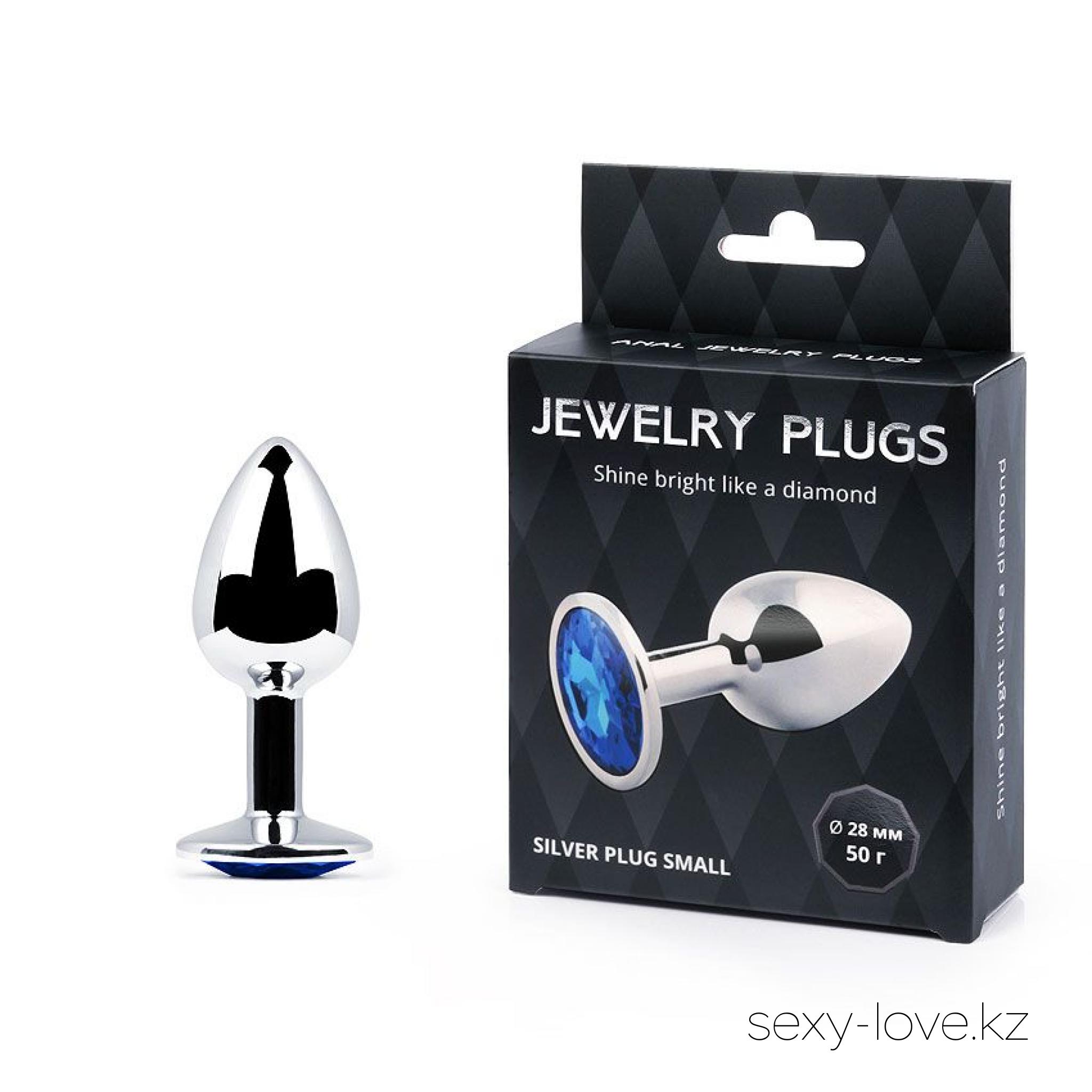 SILVER PLUG SMALL (втулка анальная) цвет кристалла синий, L 72 мм, D 28 мм, вес 50г, 
	Великолепная металлическая втулка для любителей особых удовольствий! Может использоваться для подготовки к анальному сексу или в качестве атрибута во время любовной игры.
	Эргономичная форма интимного аксессуара способствует его легкому введению и дарит незабываемые ощущения.
	Втулка имеет стильный лаконичный дизайн, украшена цветным кристаллом.
	Секс-игрушка проста в использовании, не требует специального ухода.
	Совместно с изделием рекомендуется использовать гель-лубрикант «Sex Toys 3 в 1» и очищающий спрей с антимикробным эффектом «ClearToy».

	


	 

	Этот товар вы так же можете приобрести в наших магазинах в г. Актобе

	 и в г. Алматы со склада через Яндекс доставку!

	Заказ со склада интернет магазина «ENIGMA 18+» в  г. Алматы – WhatsApp: +7 700 316 4 613

	 

	мг. «LOVE 18+»

	г. Актобе ул. 101 Стрелковой Бригады 3 (по 101й на против Kaspi банка) с 11:00 до 20:00

	WhatsApp +7 776 720 7713 и +7 775 720 7713

	 

	мг. «Эволюция 18+»

	г. Актобе пр. Абилкайыр-хана 21 (остановка Электрон) с 10:00 до 20:00

	WhatsApp +7 771 843 0213 и +7 702 248 7813

	 

	мг. «LAMOUR 18+»

	г. Актобе 11 мкр 79 дом (за ост. Набережная) OZON и СОЛЬ, временный регламент с 16:00 до 20:00

	 WhatsApp +7 777 112 8813 и +7 777 030 8813

	 
